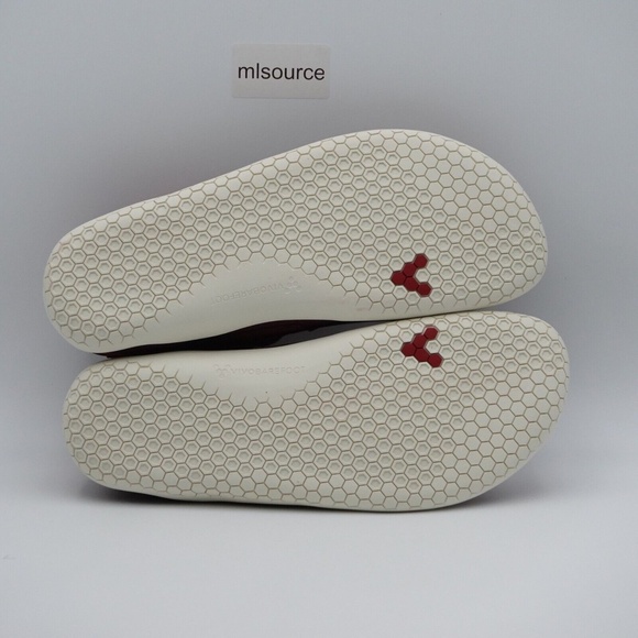 NEW Vivobarefoot Men's Primus Asana II Leather Barefoot Shoes 309312-04 Burgundy - Picture 5 of 16